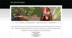 Desktop Screenshot of hartsart.weebly.com