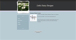 Desktop Screenshot of littledaisydesigns.weebly.com