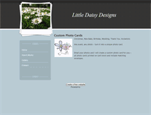 Tablet Screenshot of littledaisydesigns.weebly.com