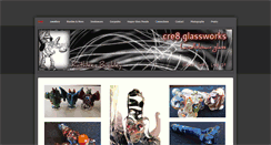 Desktop Screenshot of cre8glassworks.weebly.com