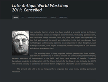 Tablet Screenshot of lateantiqueworld.weebly.com
