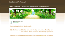Tablet Screenshot of mrsbrownellitalianclass.weebly.com
