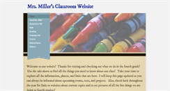 Desktop Screenshot of mrsmillersclasspage.weebly.com