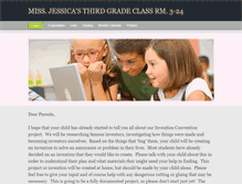 Tablet Screenshot of missjessicasilva.weebly.com