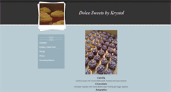 Desktop Screenshot of dolcesweets.weebly.com