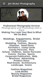 Mobile Screenshot of jimrickelphotography.weebly.com