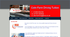 Desktop Screenshot of colinfenndriving.weebly.com