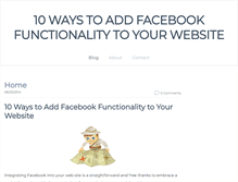 Tablet Screenshot of facebookfunctionality.weebly.com