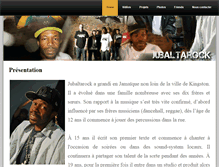 Tablet Screenshot of jubaltarock.weebly.com