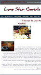 Mobile Screenshot of lonestargerbils.weebly.com