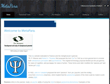 Tablet Screenshot of metapara.weebly.com