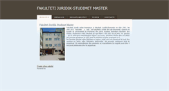 Desktop Screenshot of fakultetijuridik.weebly.com