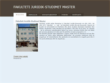 Tablet Screenshot of fakultetijuridik.weebly.com