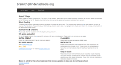 Desktop Screenshot of linden.weebly.com