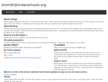 Tablet Screenshot of linden.weebly.com