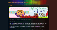 Desktop Screenshot of megacandycandy10.weebly.com