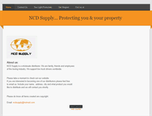Tablet Screenshot of ncdsupply.weebly.com