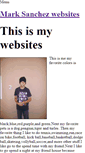 Mobile Screenshot of marksanchez.weebly.com