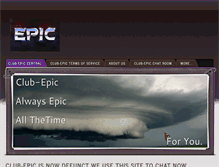 Tablet Screenshot of club-epic.weebly.com