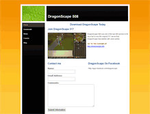 Tablet Screenshot of dragonscape508.weebly.com