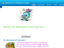 Tablet Screenshot of msmontgomerysclass.weebly.com