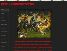 Tablet Screenshot of iredellwarriorsfootball.weebly.com