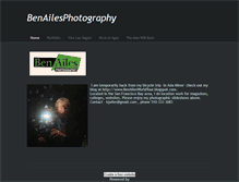 Tablet Screenshot of benailesphotography.weebly.com