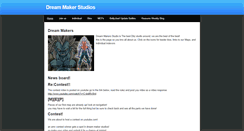 Desktop Screenshot of dreammakersstudio.weebly.com