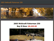 Tablet Screenshot of 2003wellcraftfisherman250.weebly.com