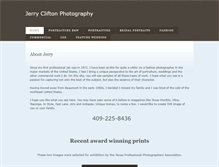 Tablet Screenshot of jerrycliftonphoto.weebly.com