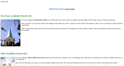 Desktop Screenshot of churchjobs.weebly.com