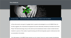 Desktop Screenshot of liveamateure645.weebly.com