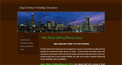 Desktop Screenshot of angelmoneyfundingdynamics.weebly.com