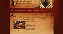 Desktop Screenshot of maliszewskiprofessionalwebsite.weebly.com