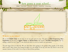 Tablet Screenshot of eagreenschool.weebly.com