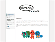 Tablet Screenshot of pokemontimefans.weebly.com