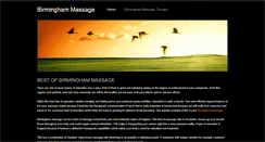Desktop Screenshot of birminghammassage.weebly.com