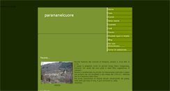 Desktop Screenshot of parananelcuore.weebly.com