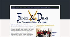 Desktop Screenshot of etsudebate.weebly.com