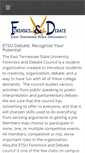 Mobile Screenshot of etsudebate.weebly.com