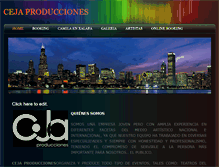 Tablet Screenshot of cejaproducciones.weebly.com