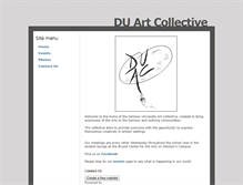 Tablet Screenshot of duartcollective.weebly.com