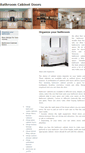 Mobile Screenshot of bathroomcabinetdoors.weebly.com