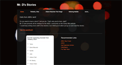 Desktop Screenshot of dstories.weebly.com