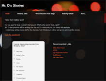 Tablet Screenshot of dstories.weebly.com