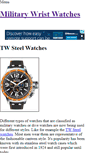 Mobile Screenshot of military-wrist-watches.weebly.com