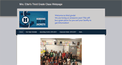 Desktop Screenshot of mrsettersthirdgradeclass.weebly.com