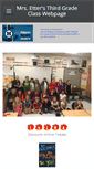 Mobile Screenshot of mrsettersthirdgradeclass.weebly.com