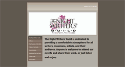 Desktop Screenshot of nightwritersguild.weebly.com