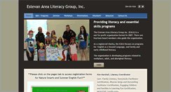 Desktop Screenshot of estevanliteracy.weebly.com